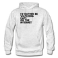 I'd Rather Be Watching Cats - Gildan Heavy Blend Adult Hoodie - light heather gray