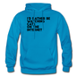 I'd Rather Be Watching Cats - Gildan Heavy Blend Adult Hoodie - turquoise