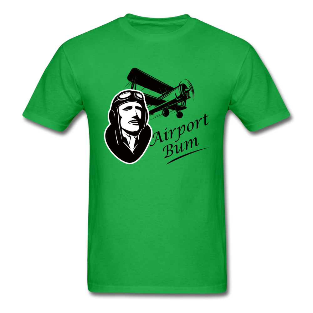 Airport Bum - Unisex Classic T-Shirt - bright green