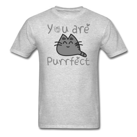 You Are Purrfect - Unisex Classic T-Shirt - heather gray