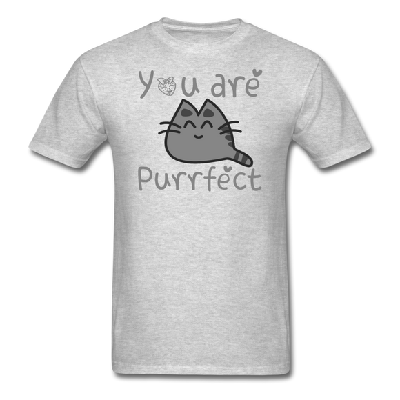 You Are Purrfect - Unisex Classic T-Shirt - heather gray