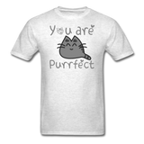 You Are Purrfect - Unisex Classic T-Shirt - light heather gray