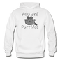 You Are Purrfect - Gildan Heavy Blend Adult Hoodie - white