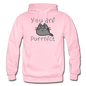 You Are Purrfect - Gildan Heavy Blend Adult Hoodie - light pink