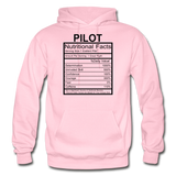 Pilot Nutritional Facts - Gildan Heavy Blend Adult Hoodie - light pink