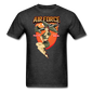 Air Force - Pinup - Unisex Classic T-Shirt - heather black