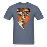 Air Force - Pinup - Unisex Classic T-Shirt - denim