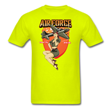 Air Force - Pinup - Unisex Classic T-Shirt - safety green