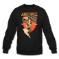 Air Force - Pinup - Crewneck Sweatshirt - black