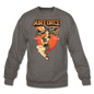 Air Force - Pinup - Crewneck Sweatshirt - asphalt gray