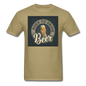 Born to Drink Beer - Men's T-Shirt - khaki