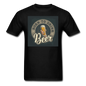 Born to Drink Beer - Men's T-Shirt - black