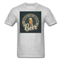 Born to Drink Beer - Men's T-Shirt - heather gray