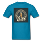 Born to Drink Beer - Men's T-Shirt - turquoise