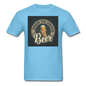 Born to Drink Beer - Men's T-Shirt - aquatic blue