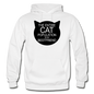 Cats - My Best Friends - Black - Gildan Heavy Blend Adult Hoodie - white