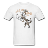 Cat, Dog, Mouse And Cheese - Unisex Classic T-Shirt - white