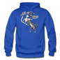 Cat, Dog, Mouse And Cheese - Gildan Heavy Blend Adult Hoodie - royal blue