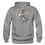 Cat, Dog, Mouse And Cheese - Gildan Heavy Blend Adult Hoodie - graphite heather