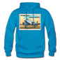 I'm Not Old - DC3 - Gildan Heavy Blend Adult Hoodie - turquoise