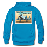 I'm Not Old - DC3 - Gildan Heavy Blend Adult Hoodie - turquoise
