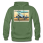 I'm Not Old - DC3 - Gildan Heavy Blend Adult Hoodie - military green