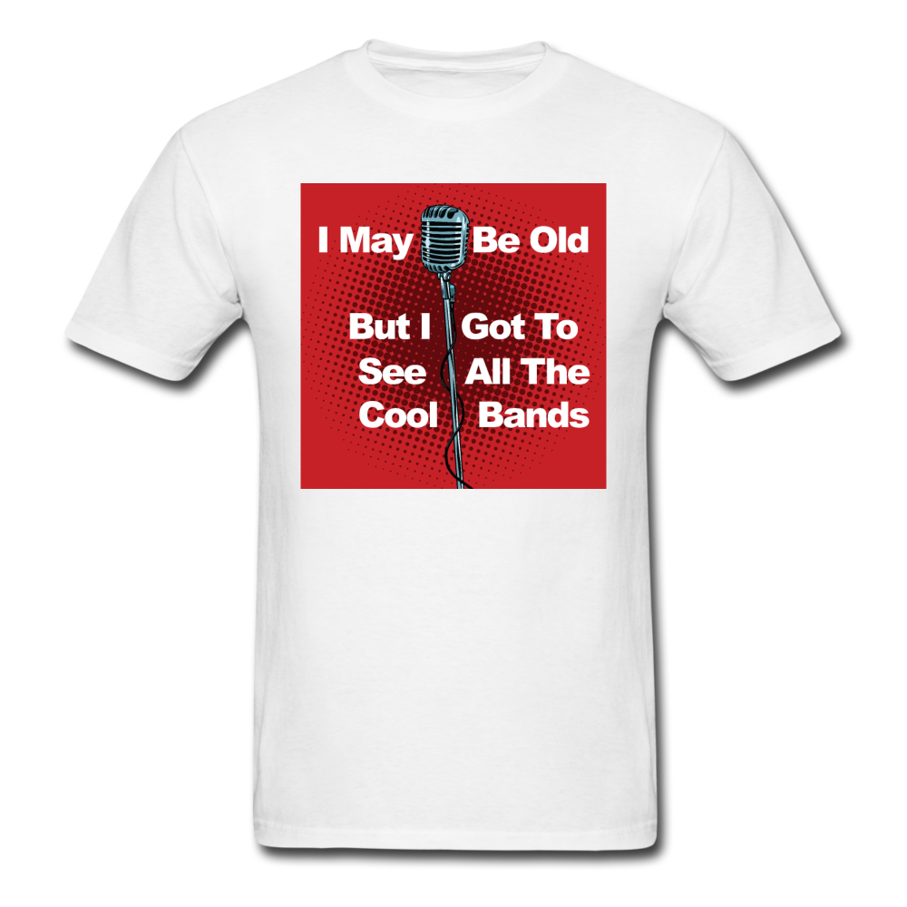 Cool Bands - Unisex Classic T-Shirt - white