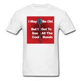 Cool Bands - Unisex Classic T-Shirt - white