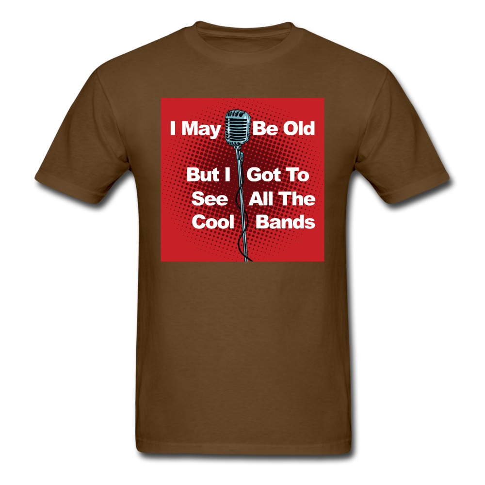 Cool Bands - Unisex Classic T-Shirt - brown