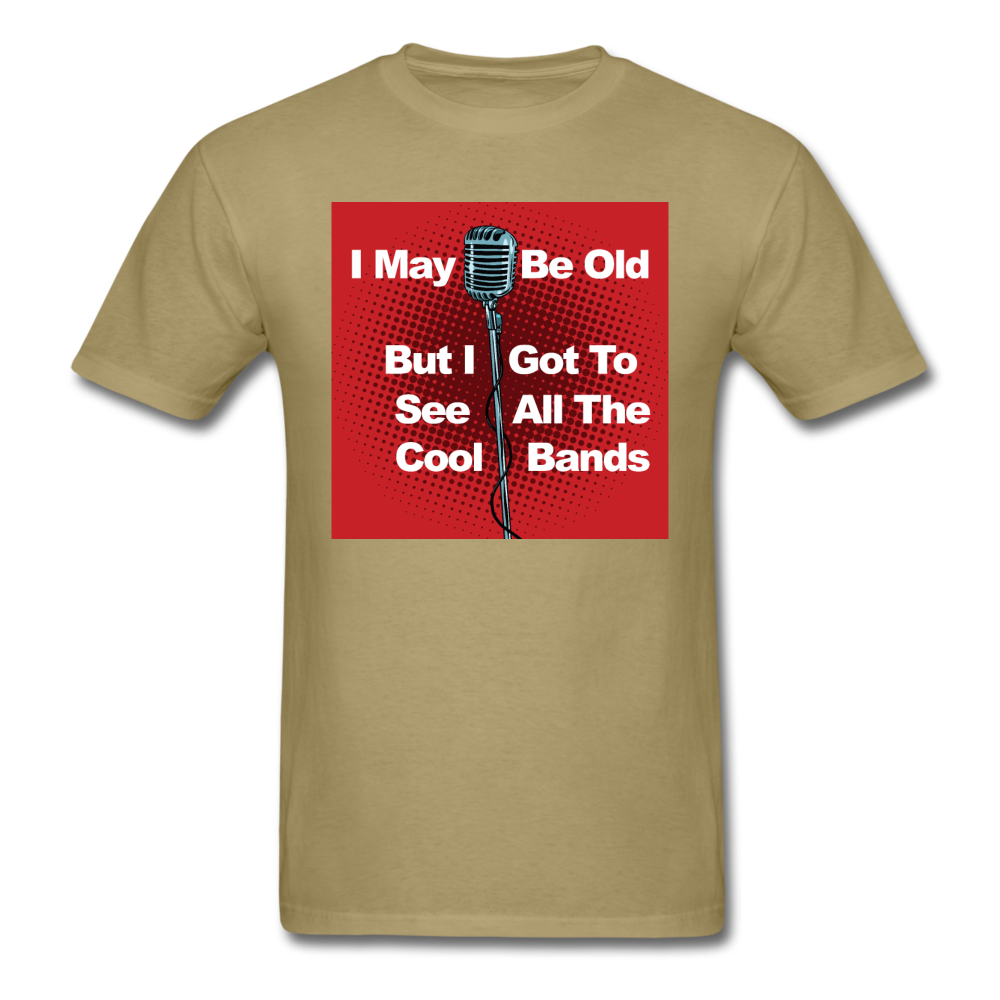 Cool Bands - Unisex Classic T-Shirt - khaki