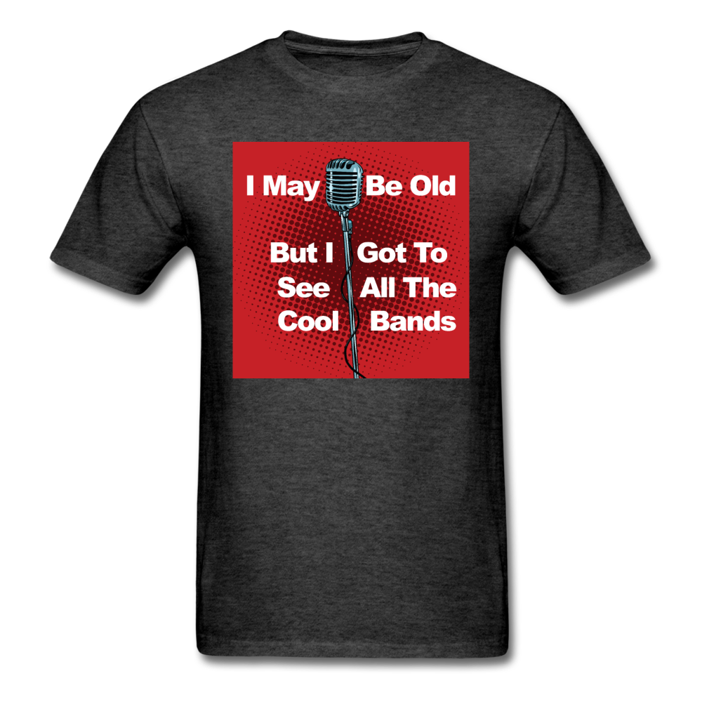 Cool Bands - Unisex Classic T-Shirt - heather black