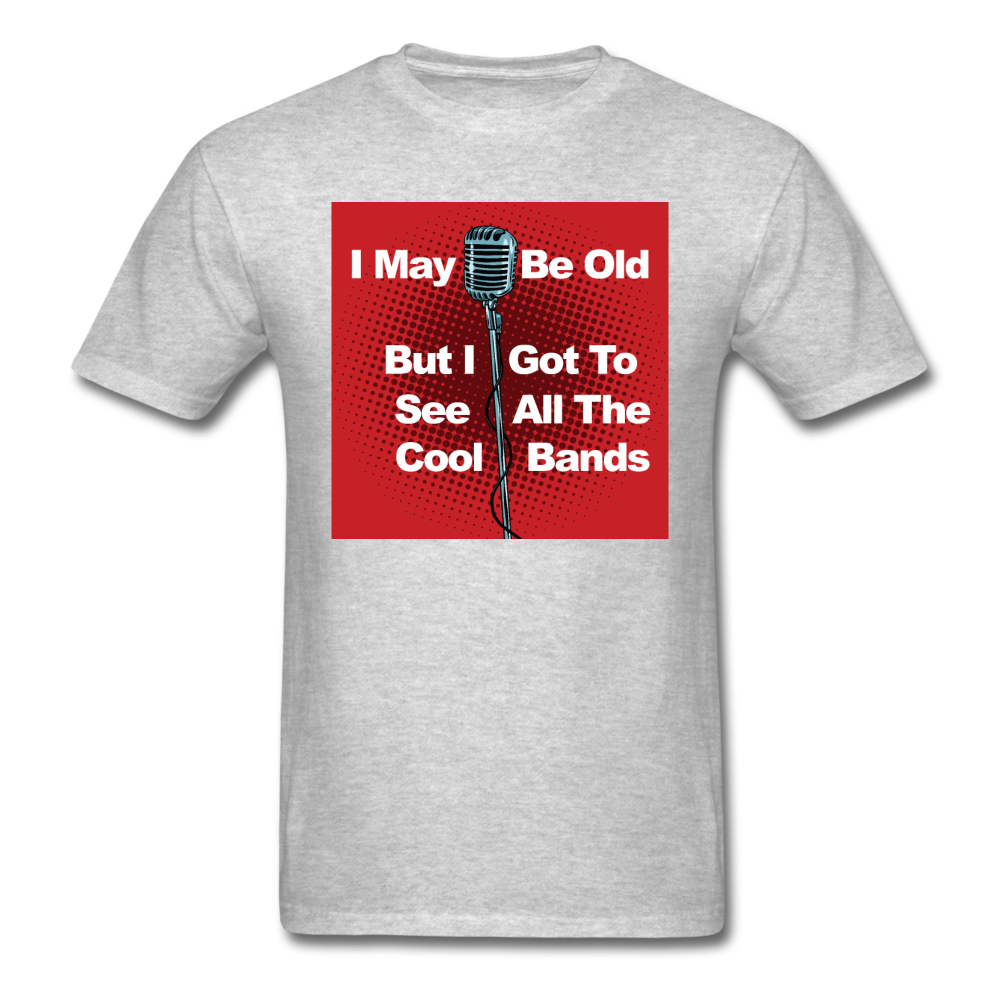 Cool Bands - Unisex Classic T-Shirt - heather gray