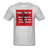 Cool Bands - Unisex Classic T-Shirt - heather gray