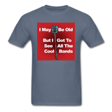 Cool Bands - Unisex Classic T-Shirt - denim