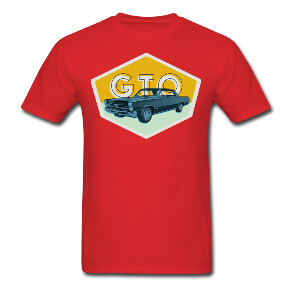 Vintage Cars - GTO - Unisex Classic T-Shirt - red