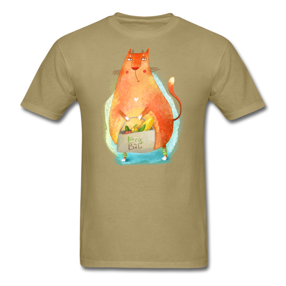 Eco Cat - Unisex Classic T-Shirt - khaki