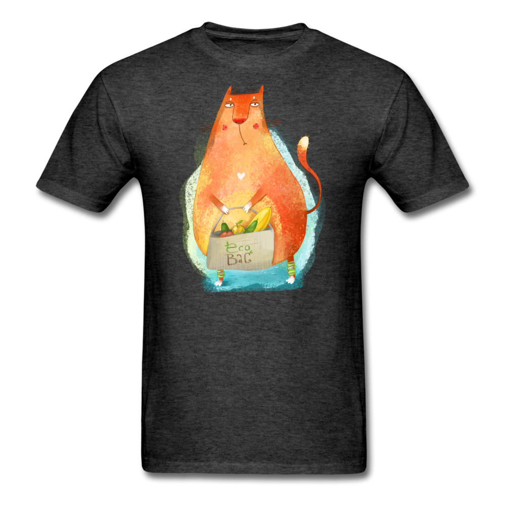 Eco Cat - Unisex Classic T-Shirt - heather black