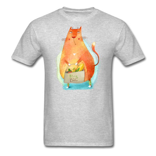 Eco Cat - Unisex Classic T-Shirt - heather gray