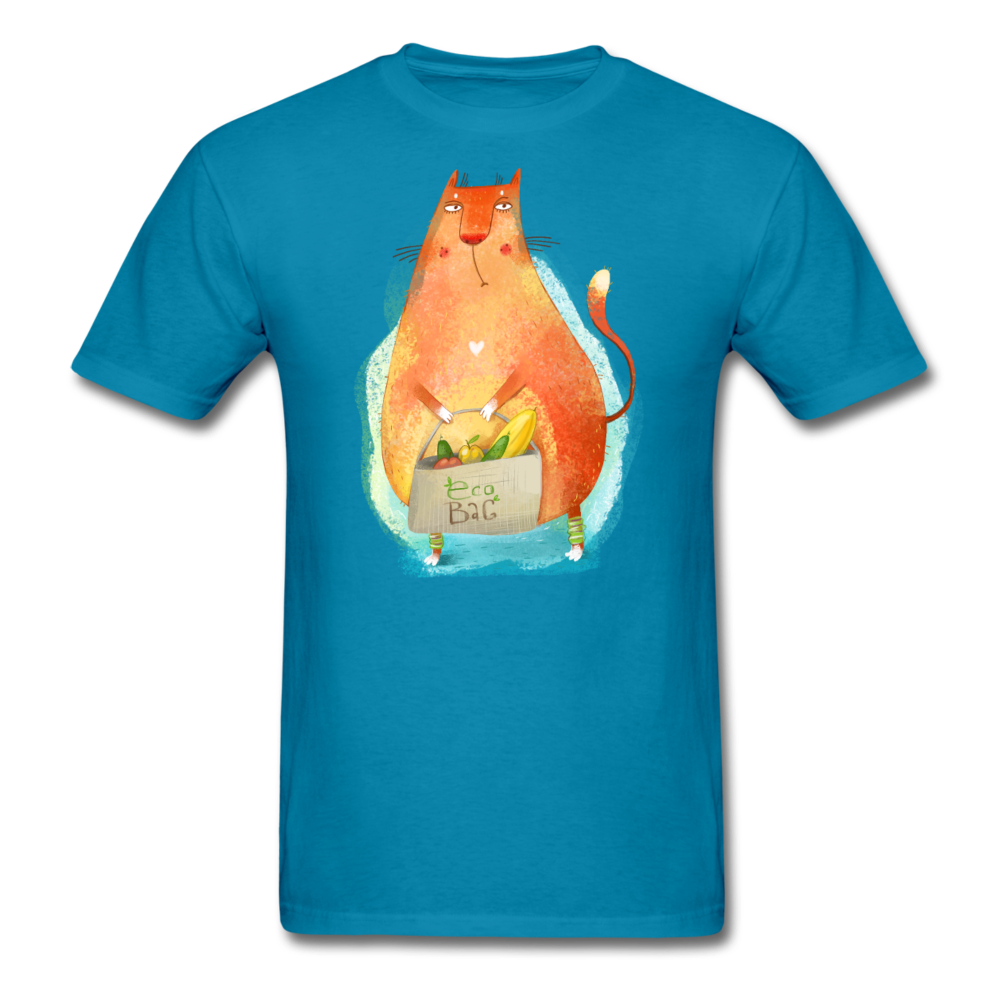 Eco Cat - Unisex Classic T-Shirt - turquoise