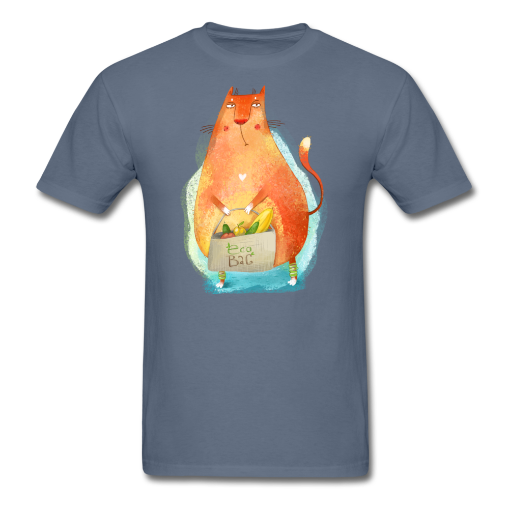 Eco Cat - Unisex Classic T-Shirt - denim