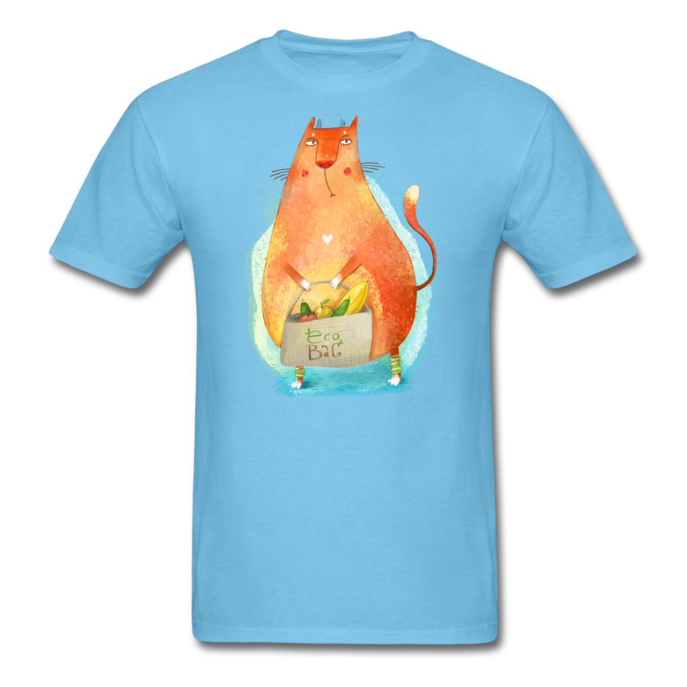 Eco Cat - Unisex Classic T-Shirt - aquatic blue