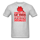 Cat Videos - Unisex Classic T-Shirt - heather gray