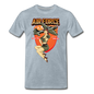 Air Force - Pinup - Men's Premium T-Shirt - heather ice blue