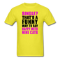 Single - Happy With 9 Cats - Unisex Classic T-Shirt - yellow