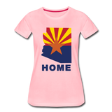 Arizona "HOME" - Women’s Premium T-Shirt - pink