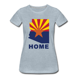Arizona "HOME" - Women’s Premium T-Shirt - heather ice blue