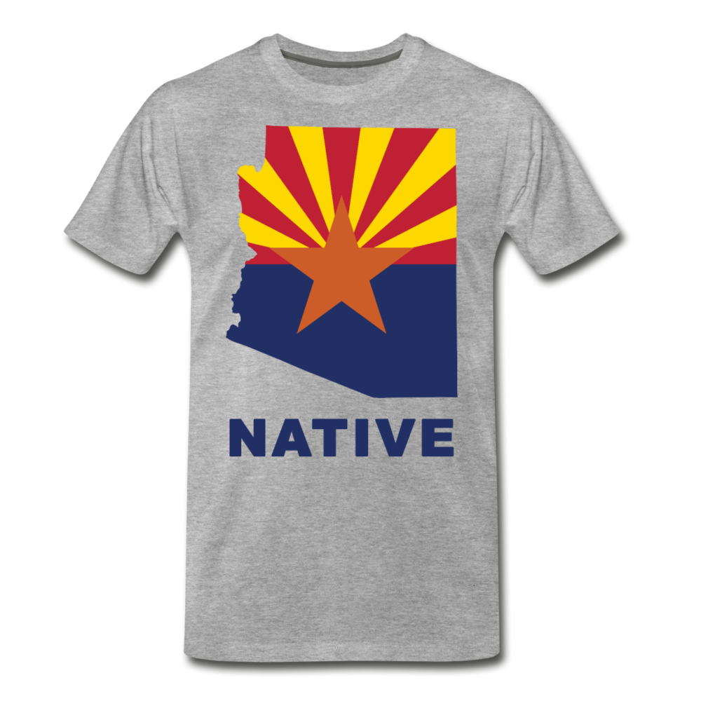 Arizona "NATIVE" - Men's Premium T-Shirt - heather gray