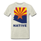 Arizona "NATIVE" - Men's Premium T-Shirt - heather oatmeal