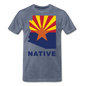 Arizona "NATIVE" - Men's Premium T-Shirt - heather blue