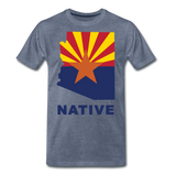 Arizona "NATIVE" - Men's Premium T-Shirt - heather blue